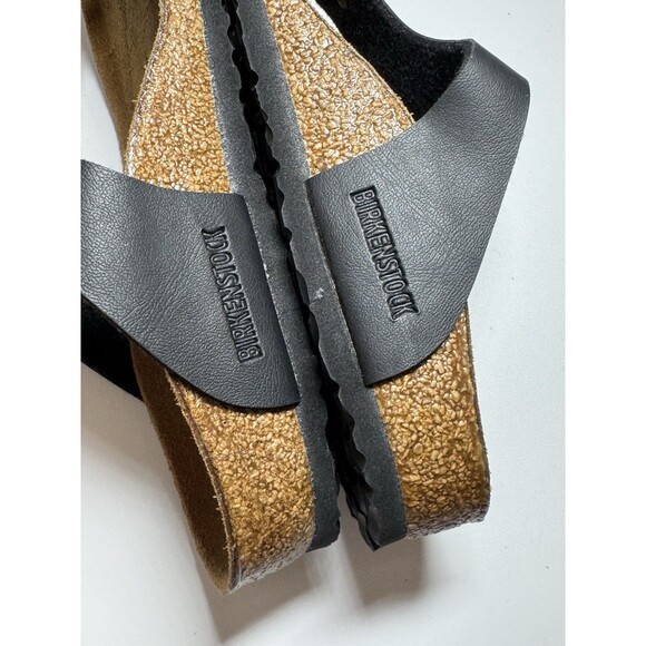 Birkenstock Gizeh Birko-Flor Sandals Black Kids Size US C 12 EU 30 Girls NARROW - Picture 9 of 11